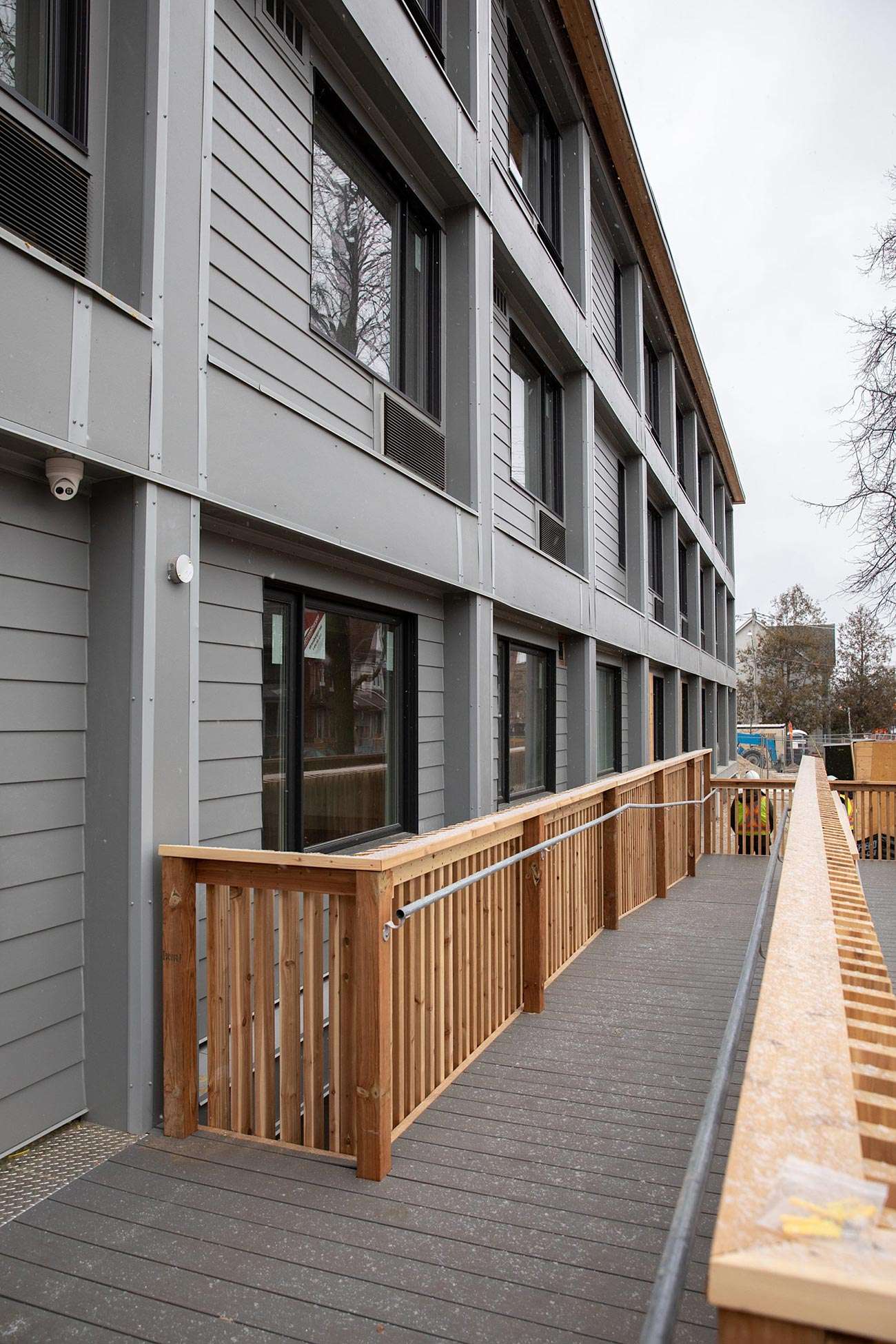Exteriors of a new construction in Toronto