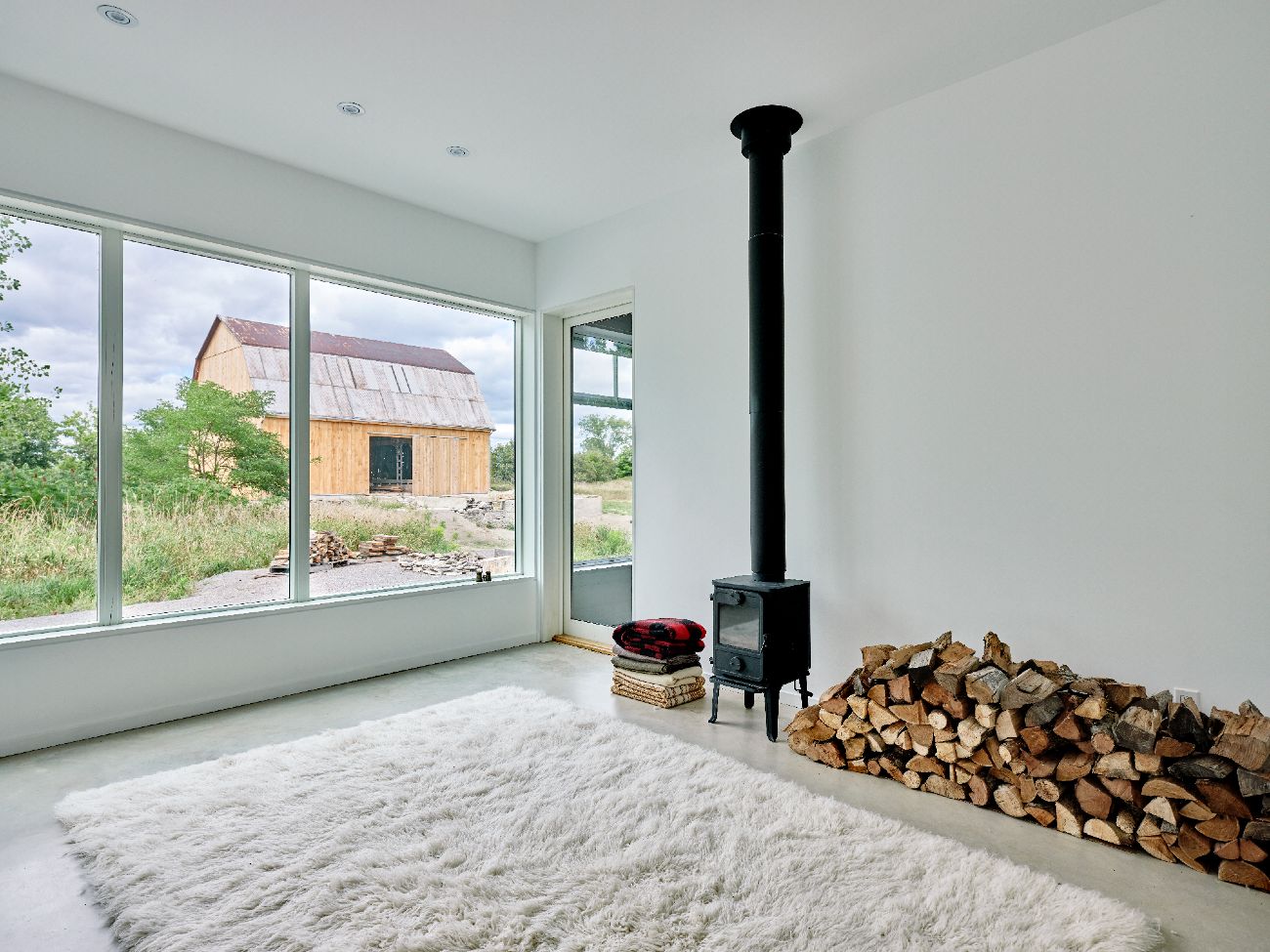 modern Ontario farmhouse - Prince Edward County
