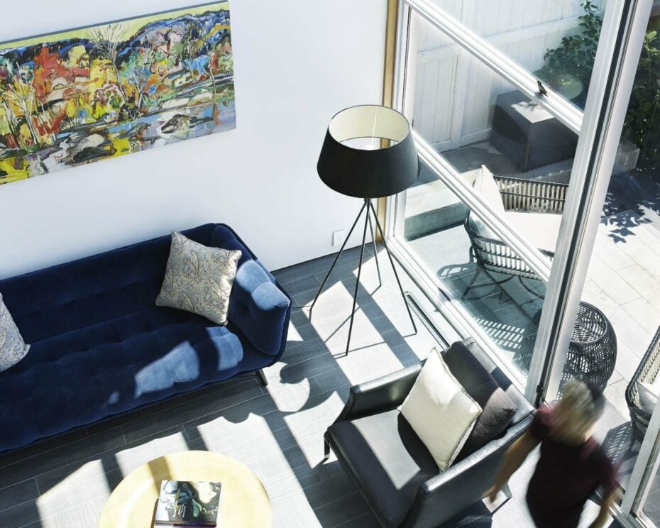 modern split-level - Wallman Architects