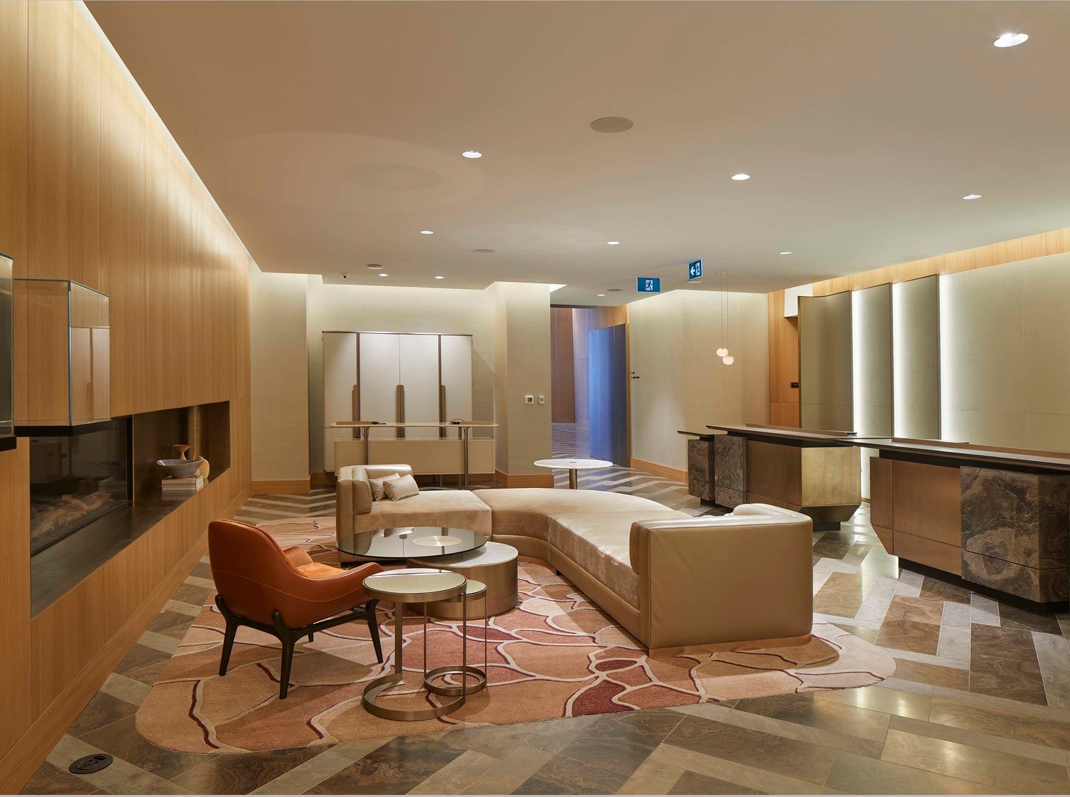 Lobby at Park Plaza Hyatt hotel in Toronto