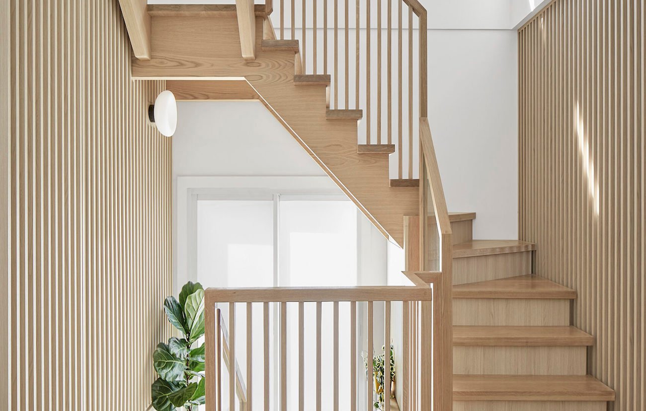wood slat wall