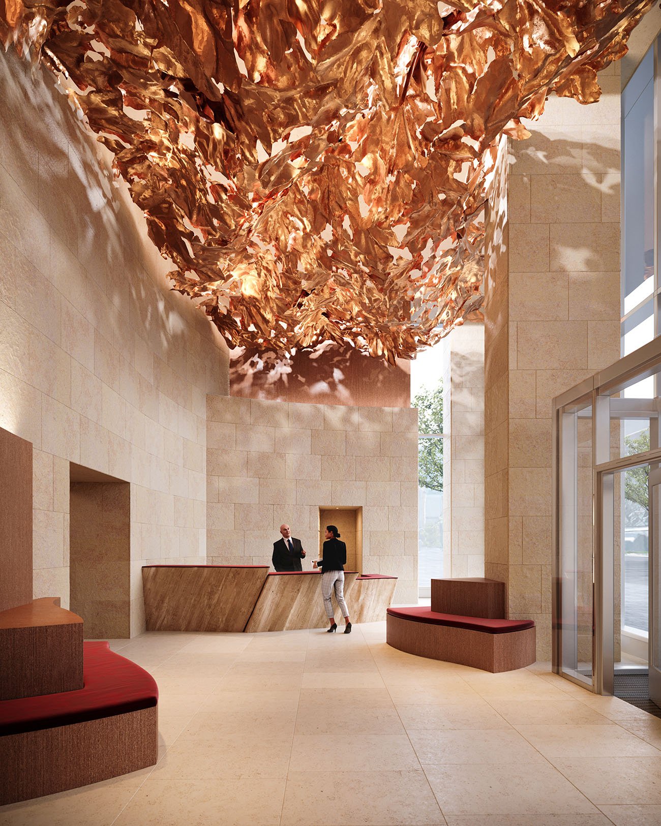 Interior details of new condo