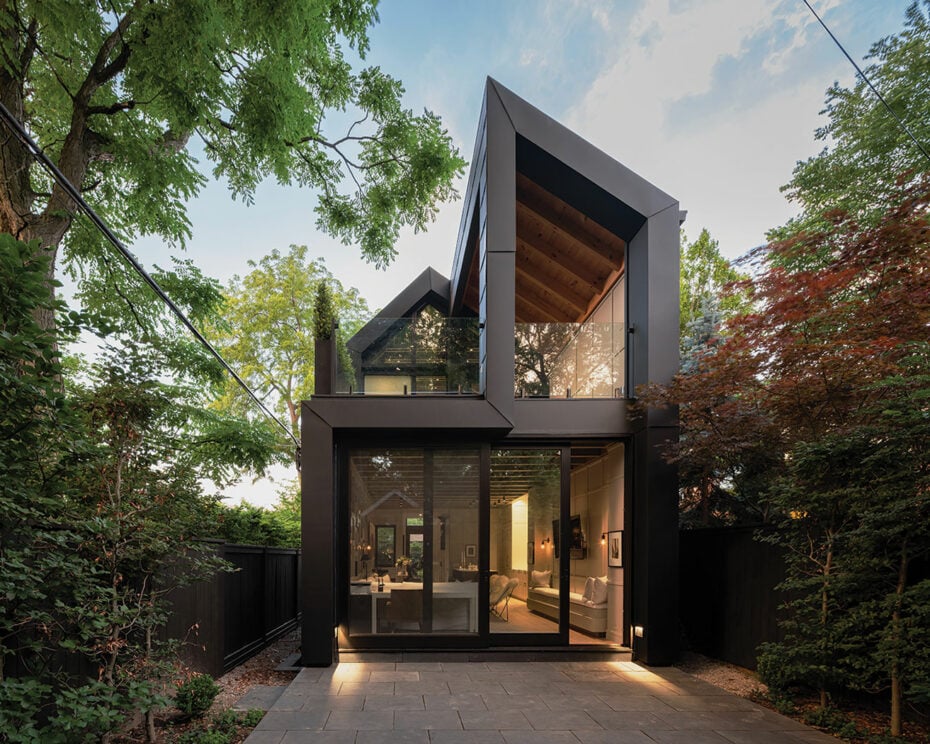 Photo of Toronto garden suite residential project by architect Steven Fong