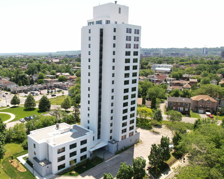 Interior building Era Architect first Passive House Certified in North America