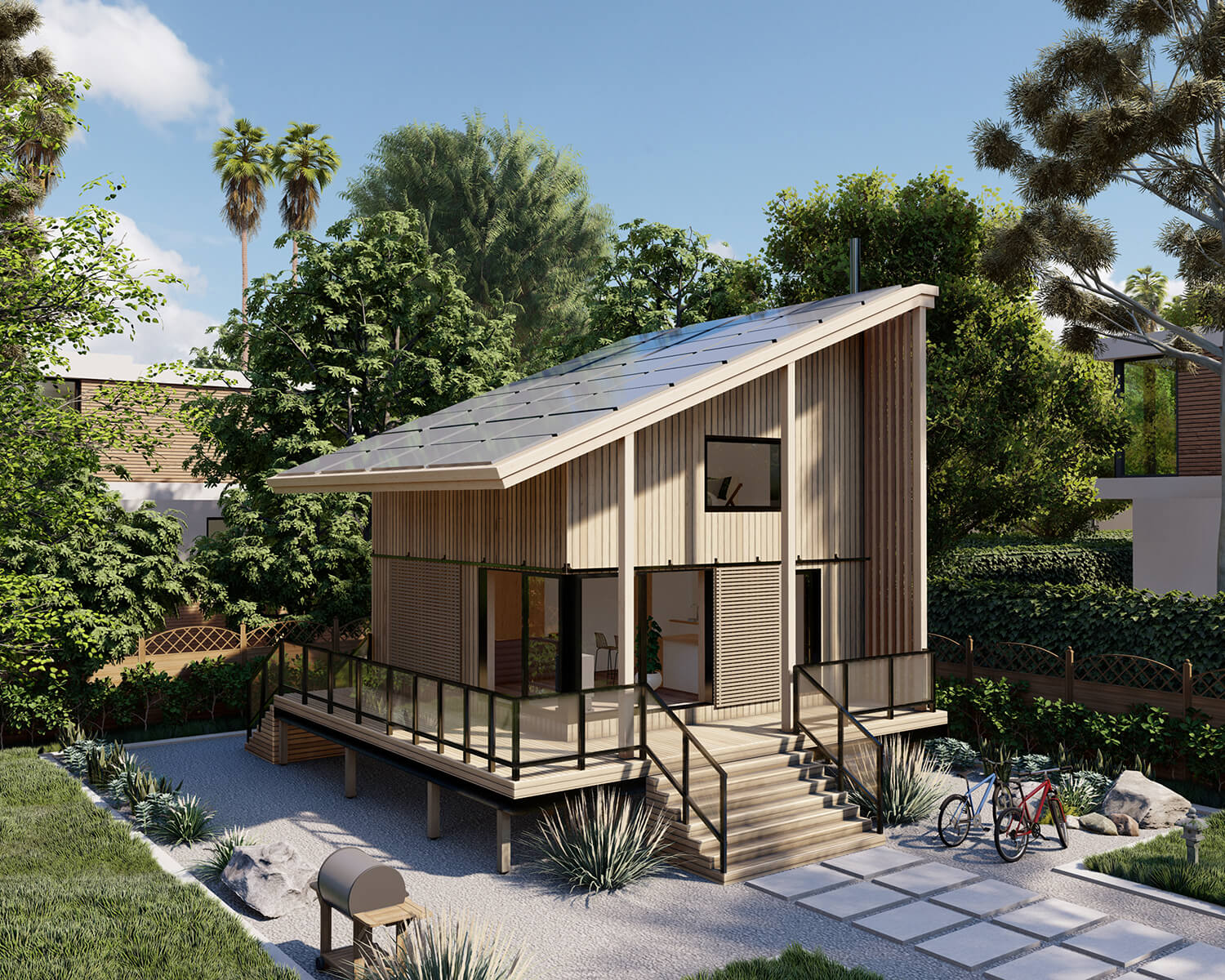 Energy-efficient Prefab cabin by CABN