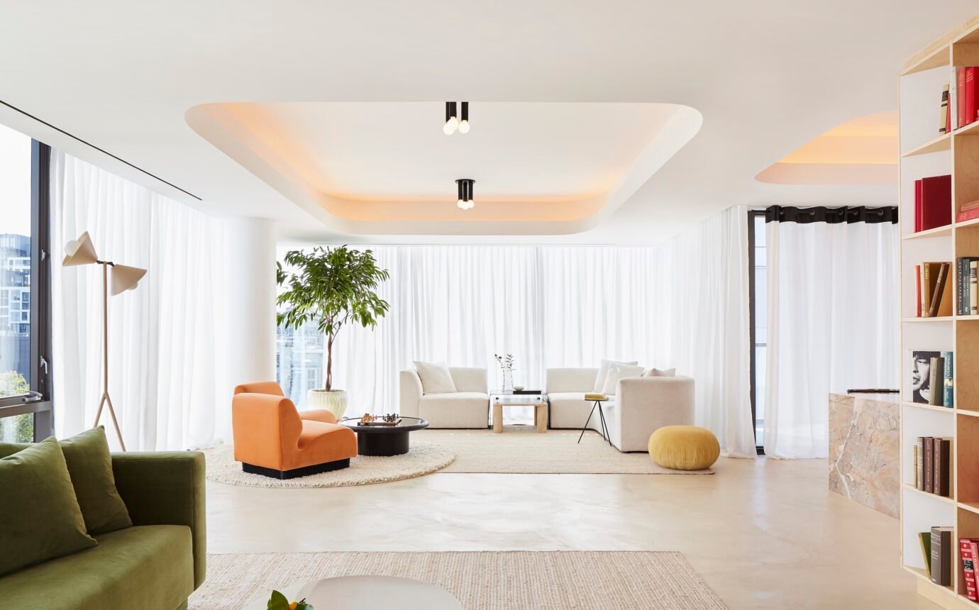 Biophilic Condo Design - Toronto living room