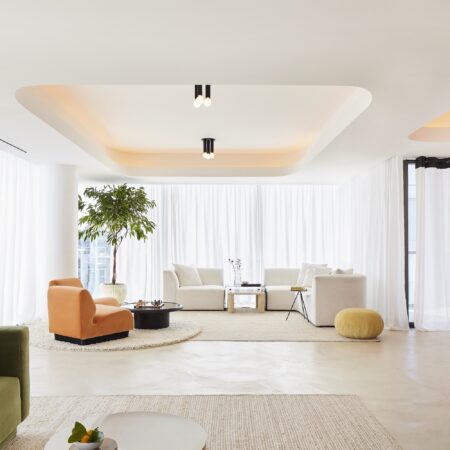 Biophilic Condo Design - Toronto living room