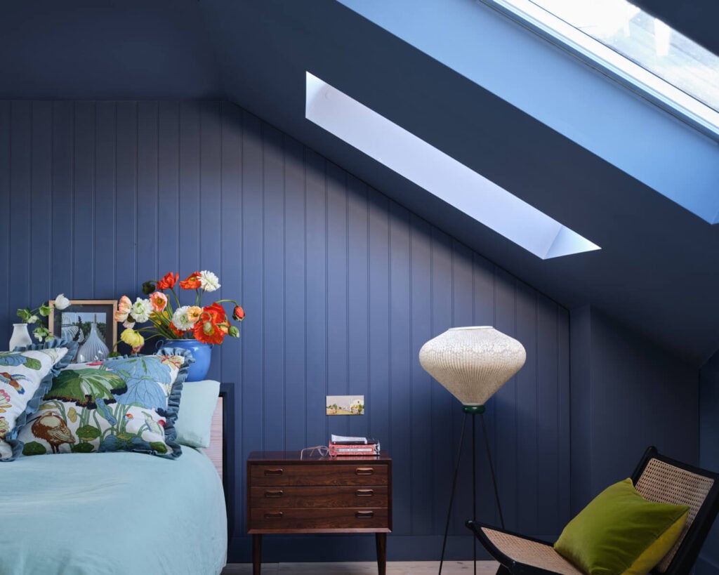 Farrow and Ball "Wine Dark."