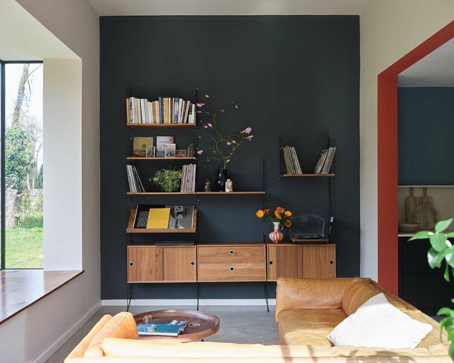 Farrow & Ball's deep blue,