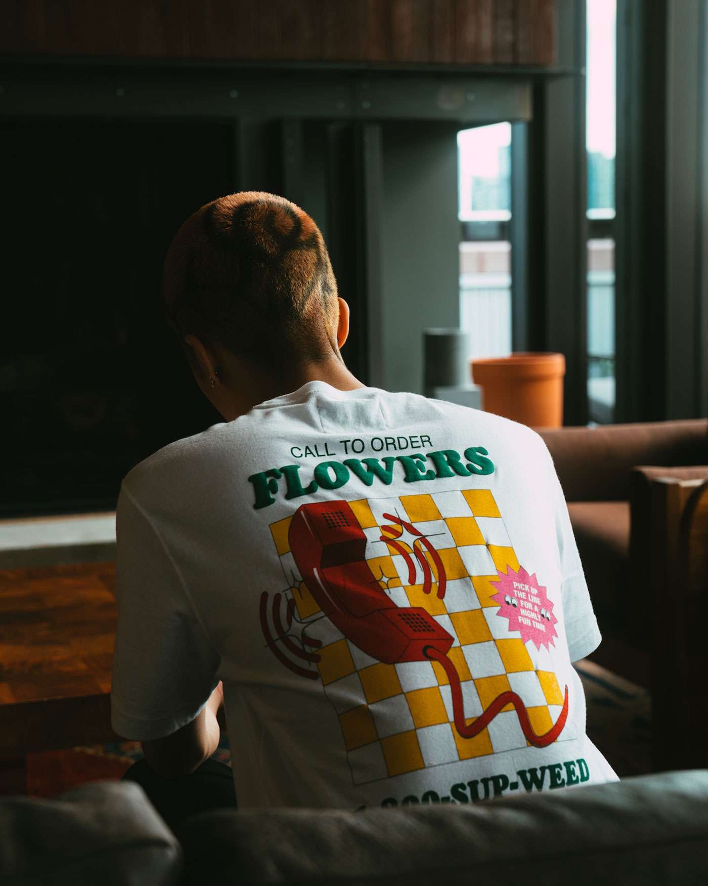 CALL TO ORDER FLOWERS t-shirt
