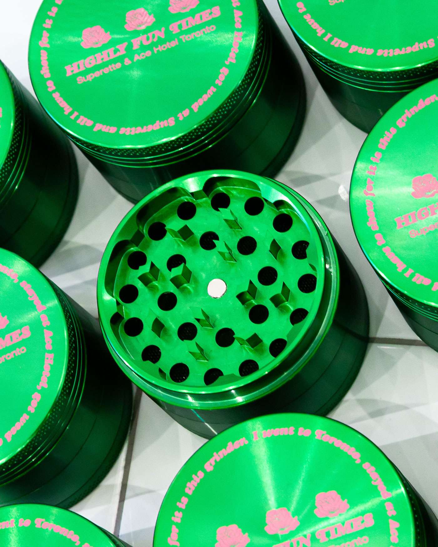 Green grinder