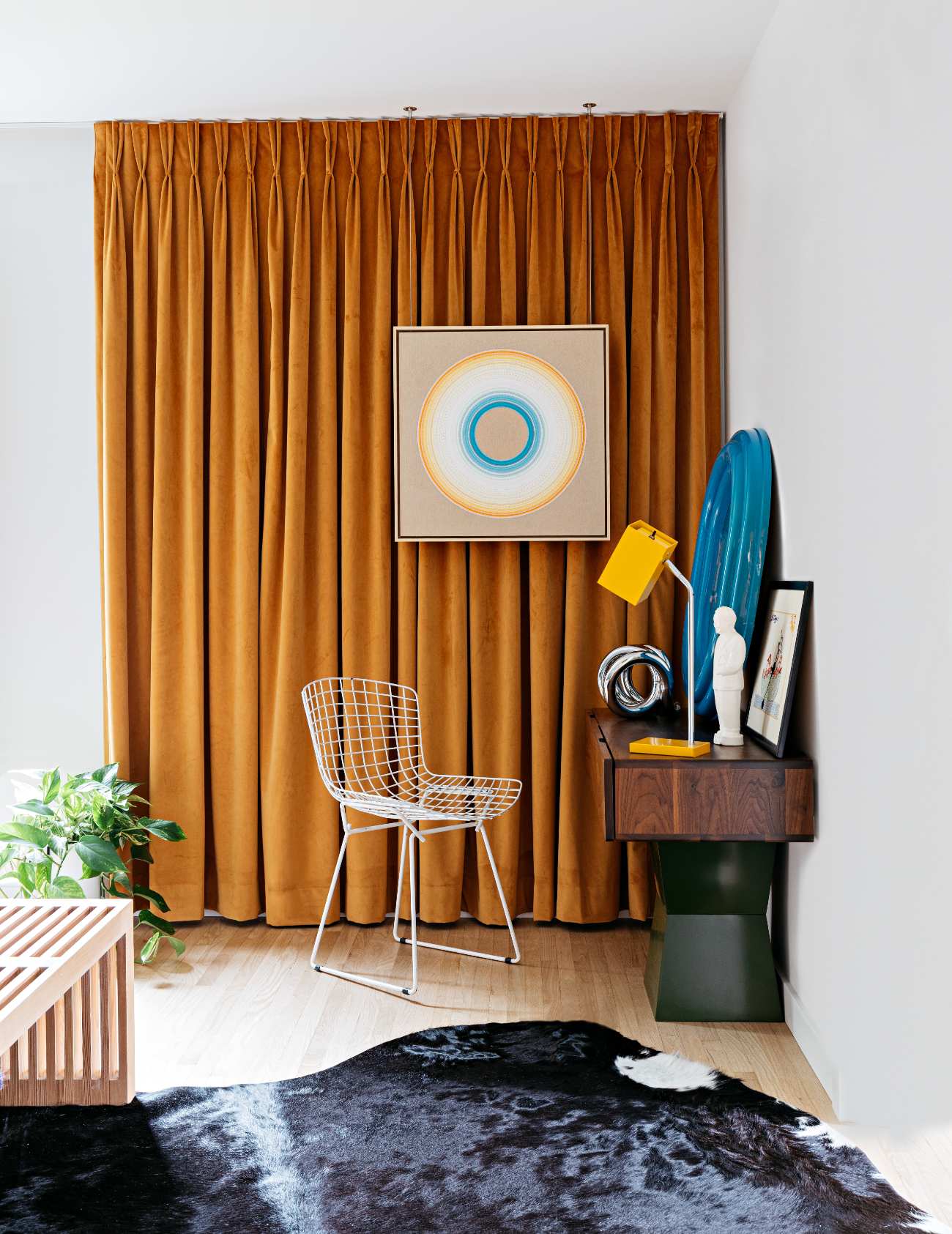 velvet drapes