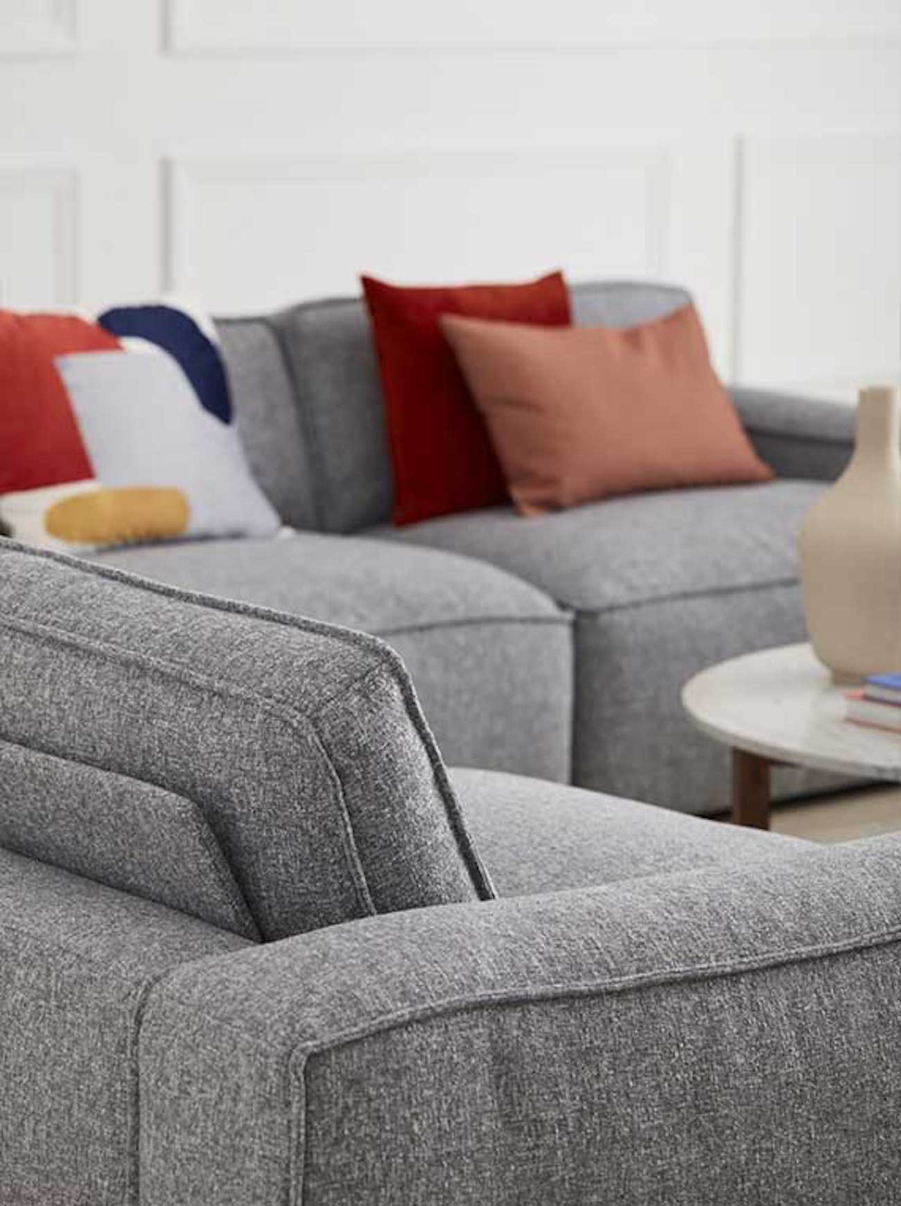 Mobilia nash sofa detail Scott McGillivray