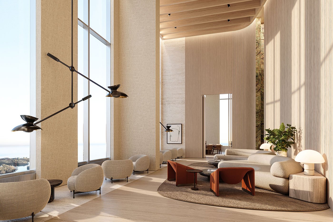 Forma Towers interiors by Studio Paolo Ferrari