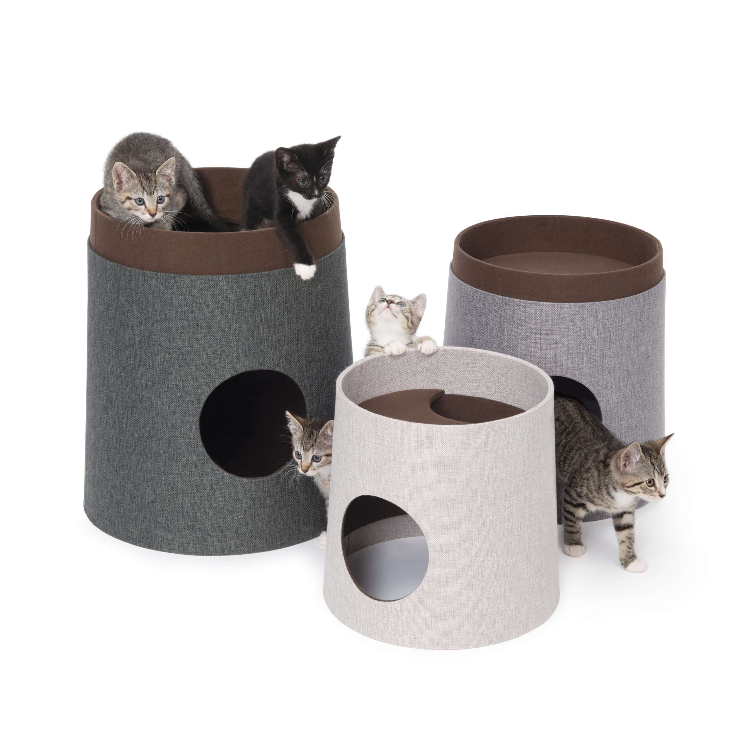 Modern pet accessories Catit stacking cat condo