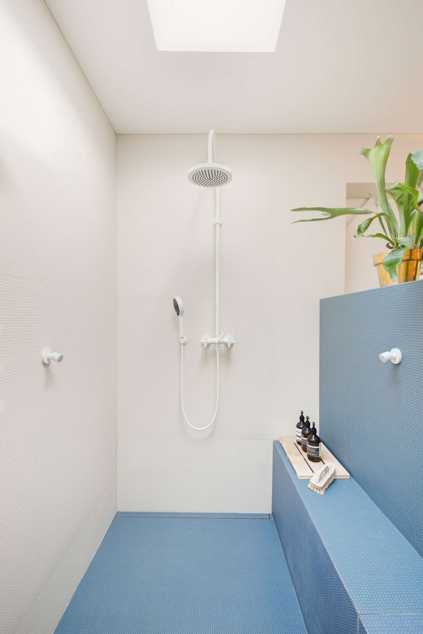 baby blue bathroom