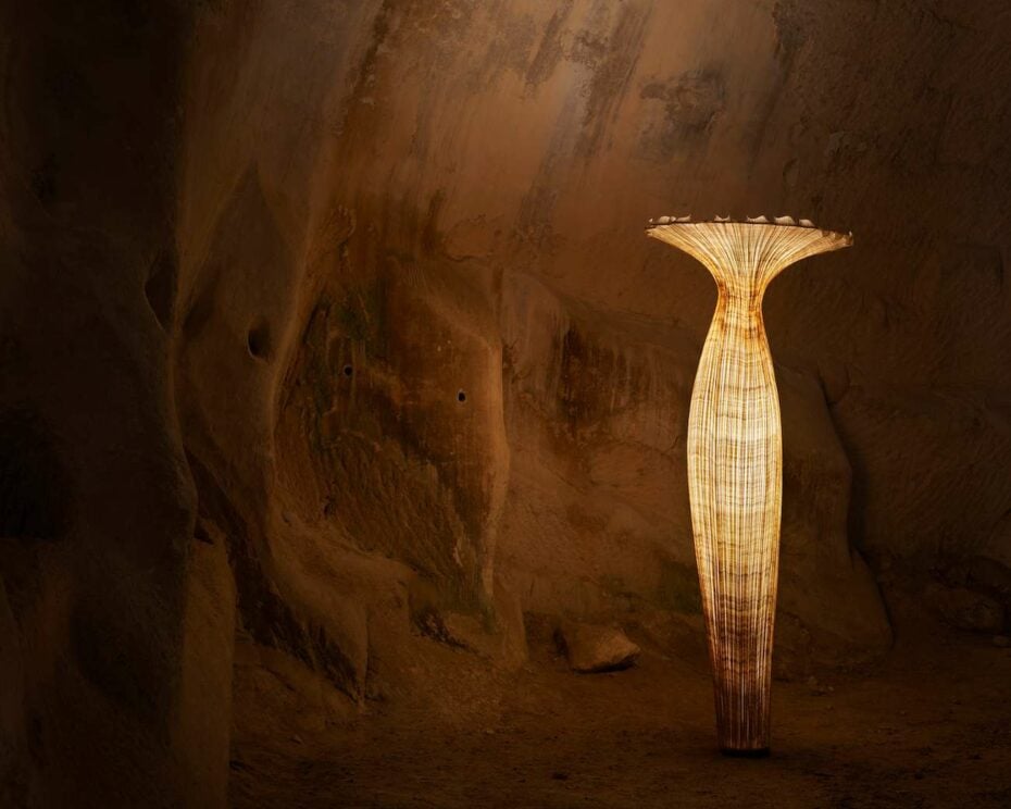 Morning Glory Floor Lamp