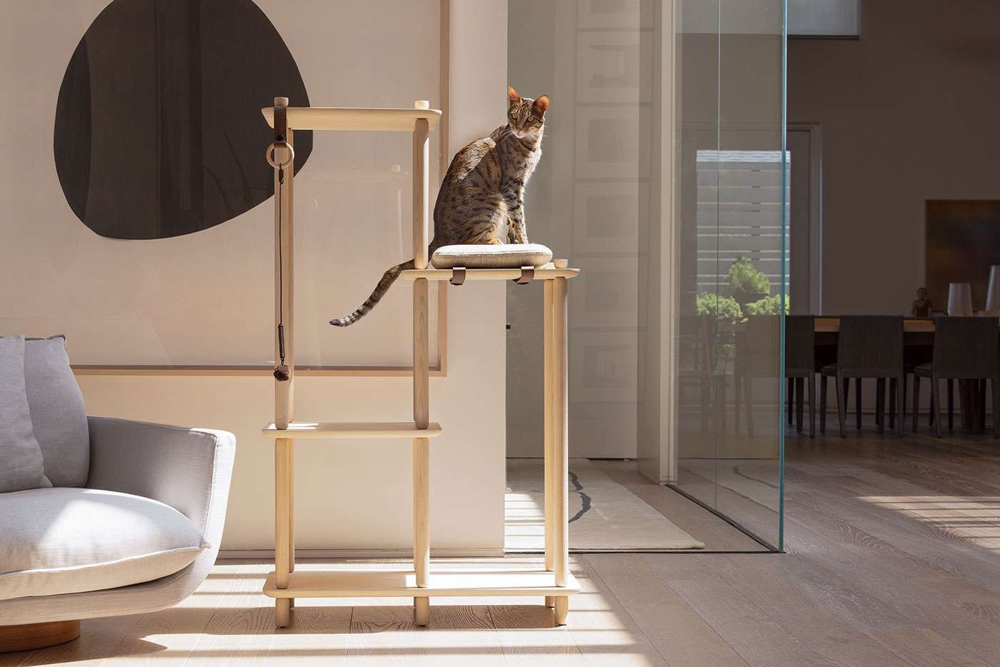 Modern pet accessories Papuk connect tree cat climber