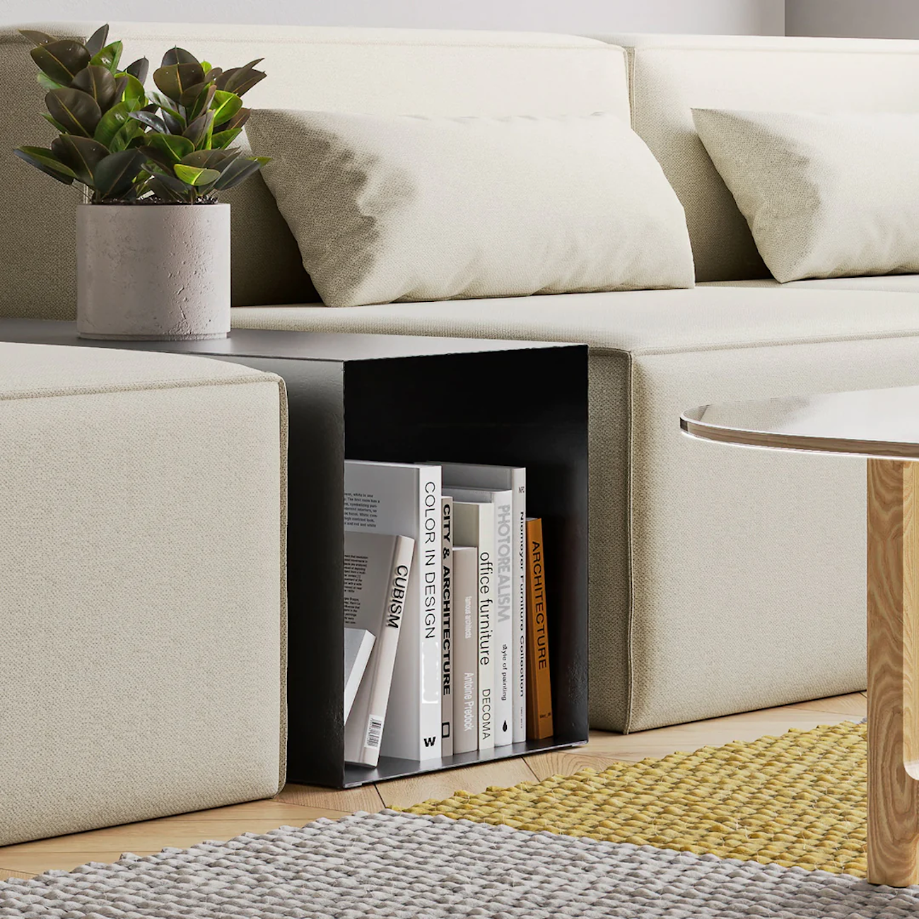 Living room storage