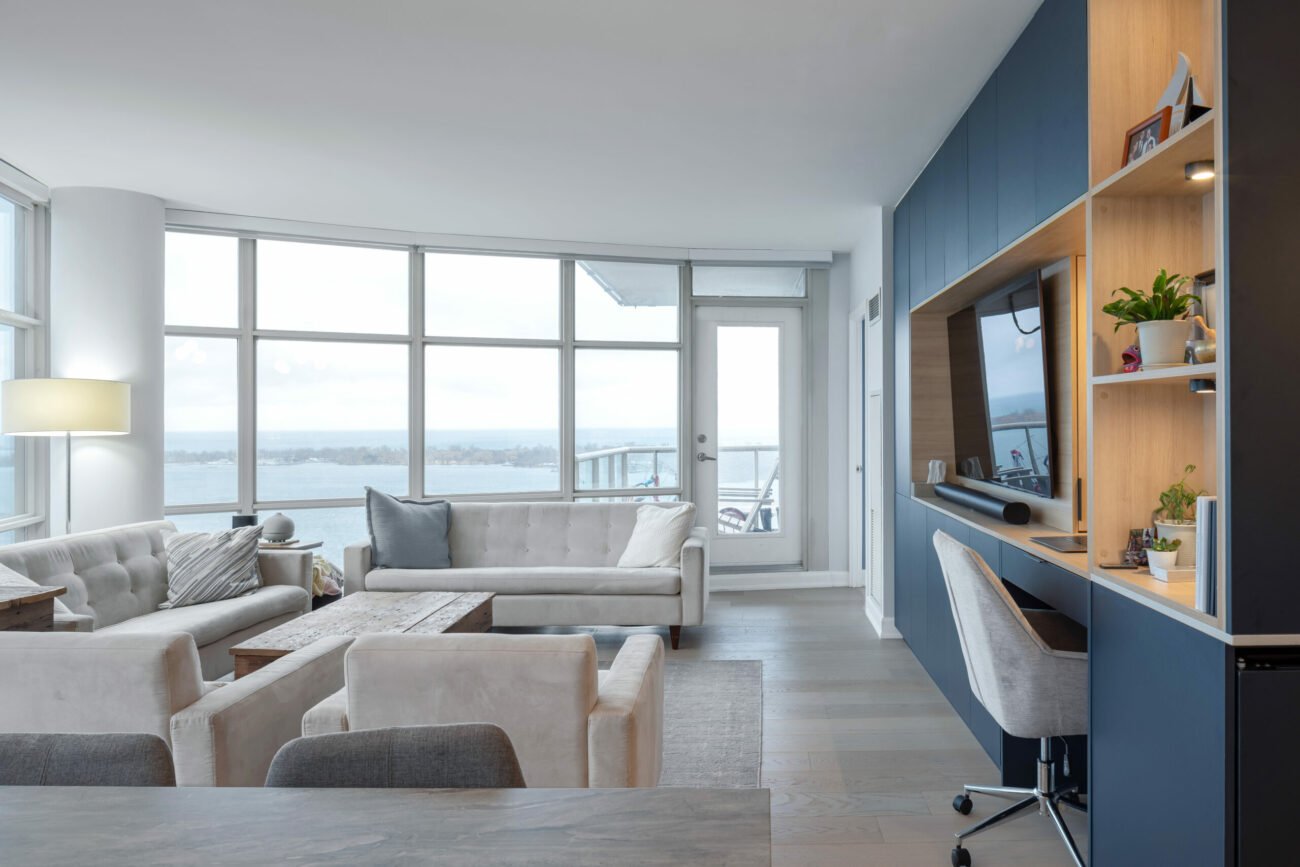 Waterfront condo renovation