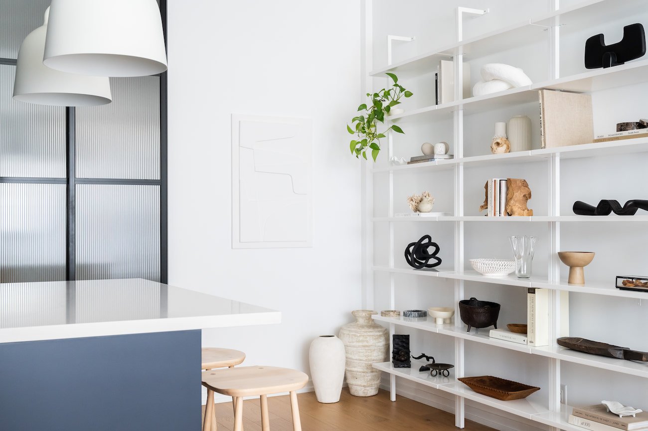 modern shelving