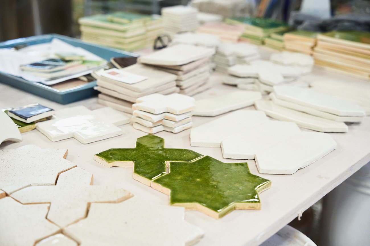 Clay tiles