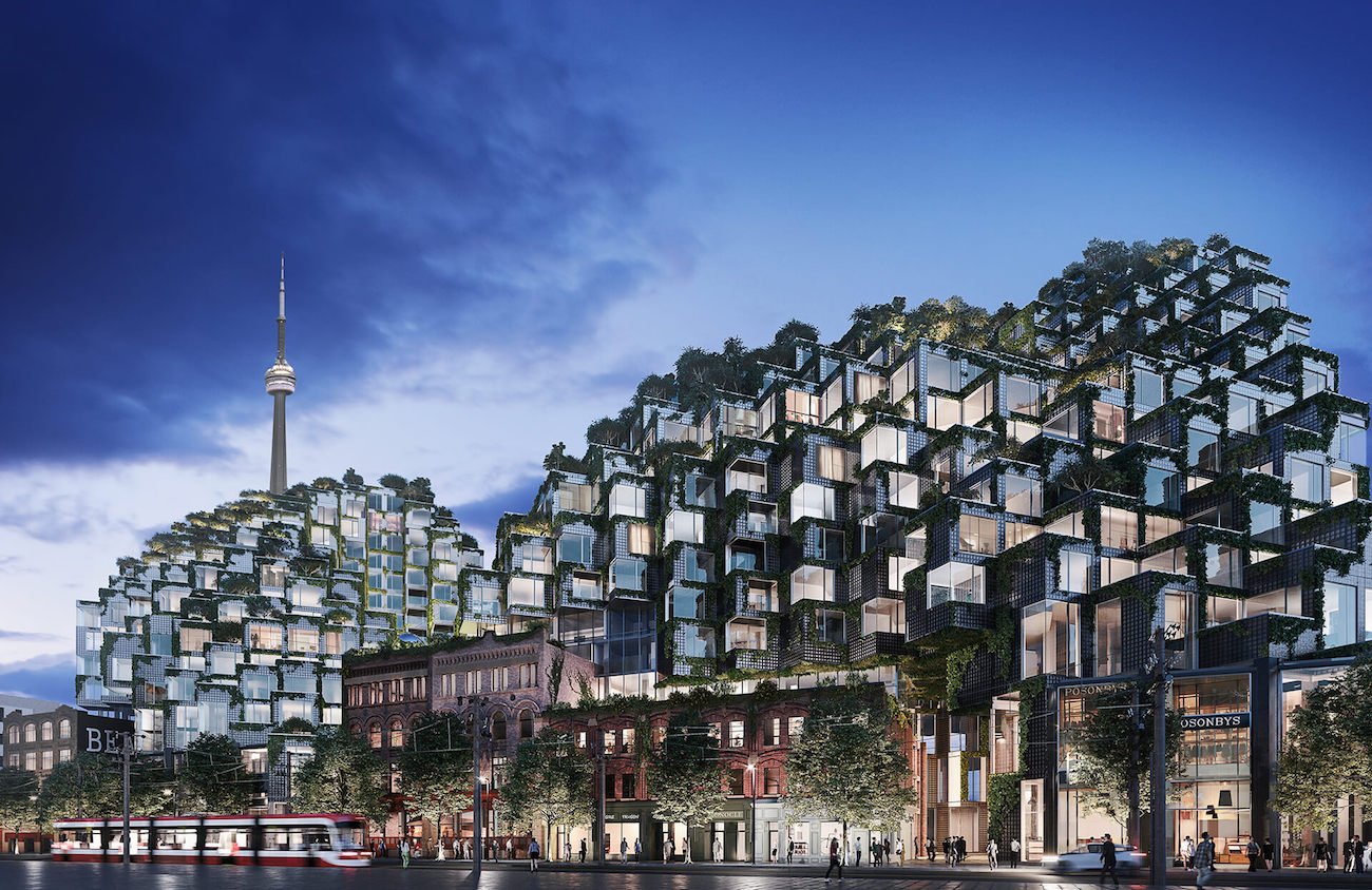 King Toronto apartments by architect Bjarke Ingels in collaboration with Westbank, Allied, and BIG.