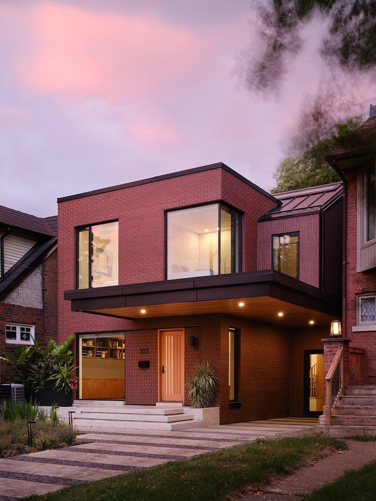 Woodycrest - brick house by Vanessa Fong