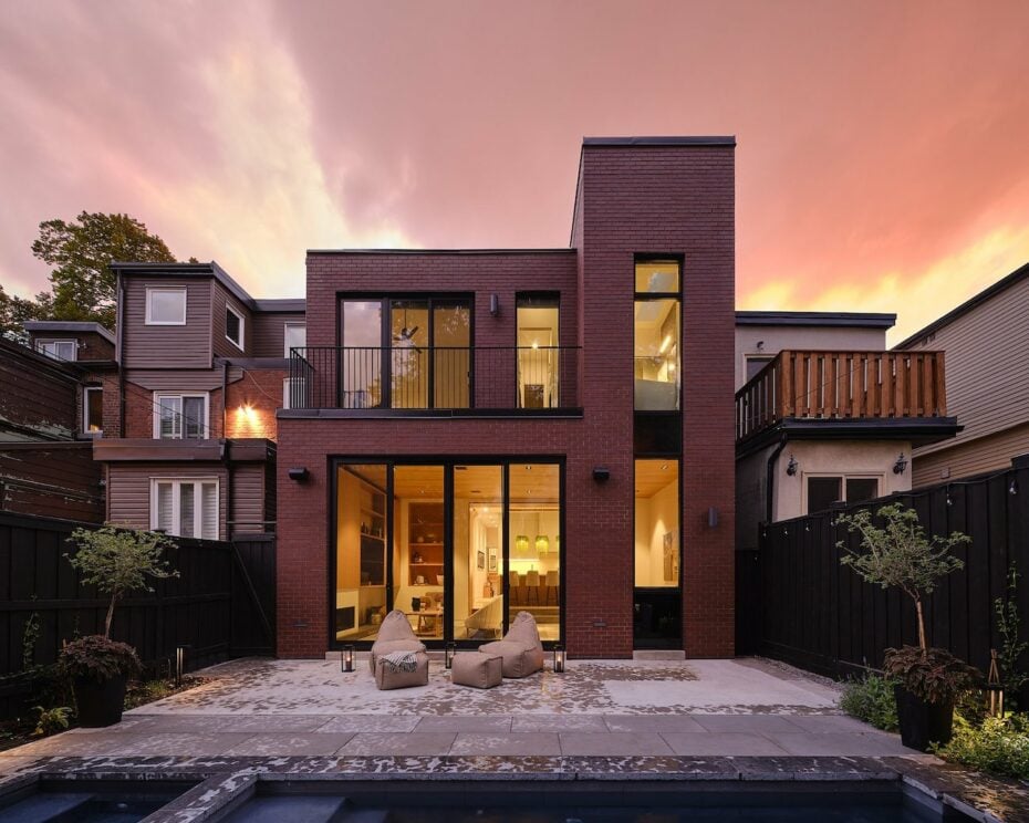 Woodycrest red brick House, Toronto - Vanessa Fong Architects