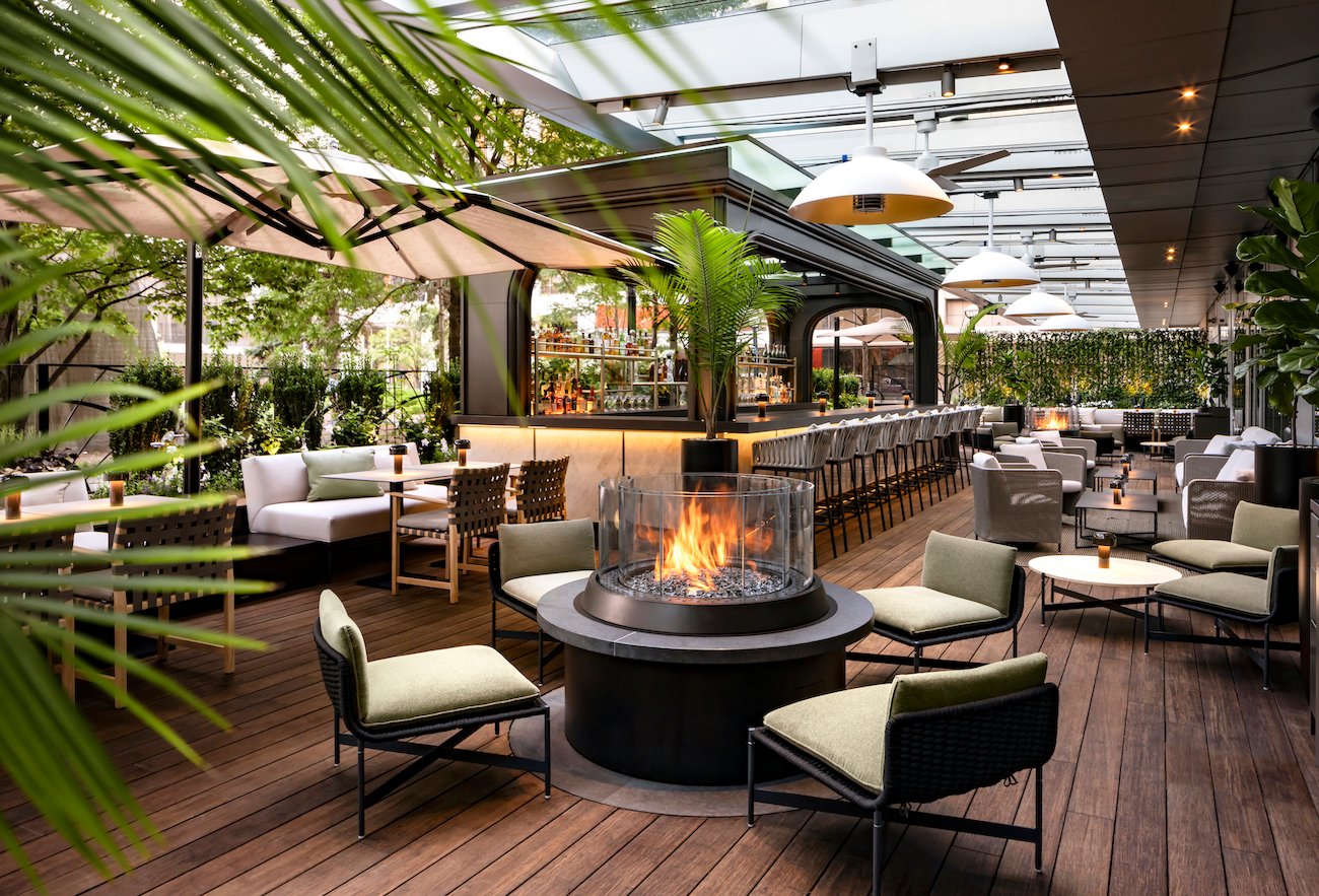 EPOCH Bar & Kitchen in Toronto offers one of the best outdoor Patios