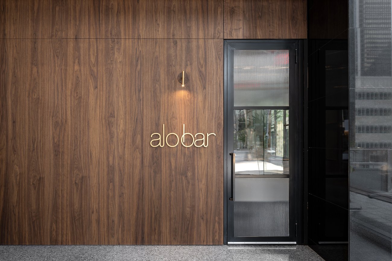 Bar Entrance by Alo Food, design by Mason Studio