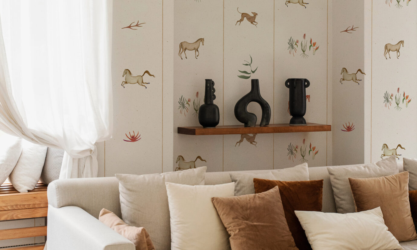 whimsical wallpaper