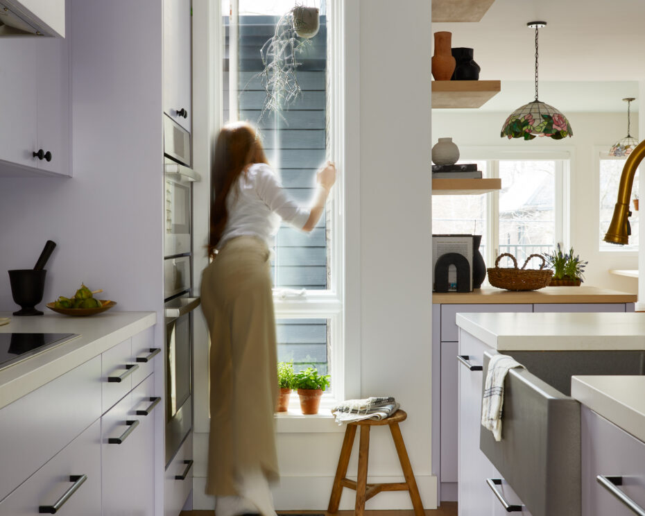 Aeon Design - Lavender Kitchen in Riverdale
