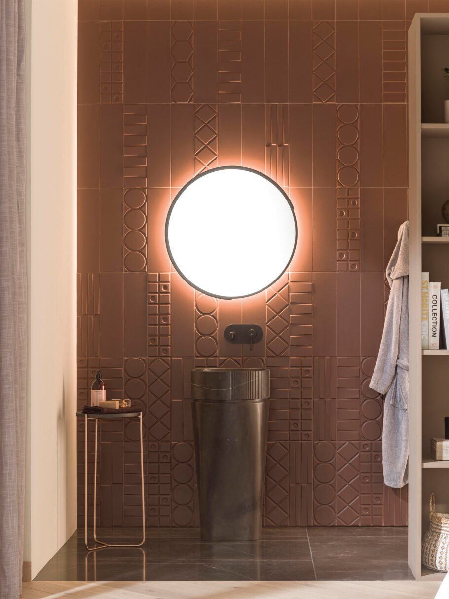 Geo tiles by Porcelanosa