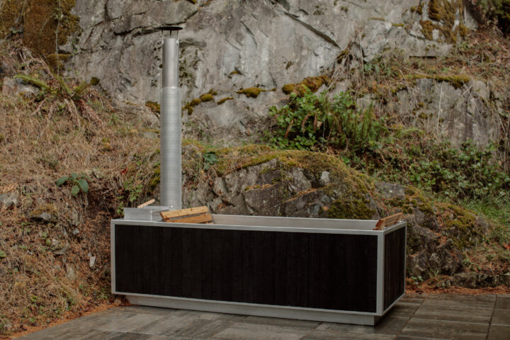 Wood Burning Hot Tub