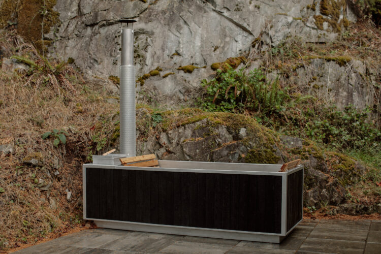 Wood Burning Hot Tub